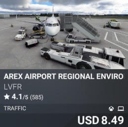 AREX Airport Regional Environment X Europe by LVFR. USD $8.49