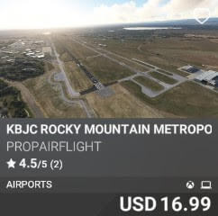 KBJC Rocky Mountain Metropolitan Airport by PropairFlight. USD $16.99
