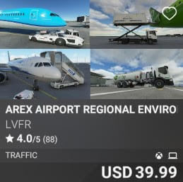 AREX Airport Regional Environment X Global by LVFR. USD $39.99
