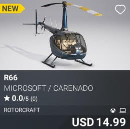R66 by Microsoft / Carenado. USD $14.99