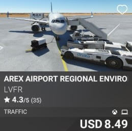 AREX Airport Regional Environment X MidEastAfrica by LVFR. USD $8.49