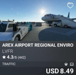AREX Airport Regional Environment X North America by LVFR. USD $8.49