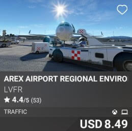 AREX Airport Regional Environment X S. Am Tropics by LVFR. USD $8.49