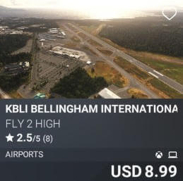 KBLI Bellingham International Airport by Fly 2 High. USD $8.99