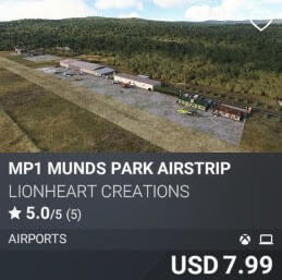 MP1 Munds Park Airstrip by Lionheart Creations. USD $7.99