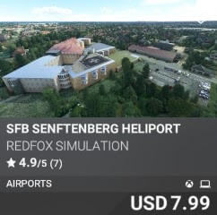 SFB Senftenberg Heliport by RedFox Simulation. USD $7.99