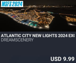 Atlantic City New Lights 2024 Exclusive Edition by Dreamscenery. USD $9.99