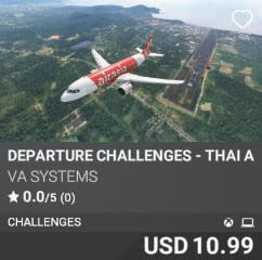 Departure Challenges - Thai AirAsia - Vol 6 by VA SYSTEMS. USD $10.99