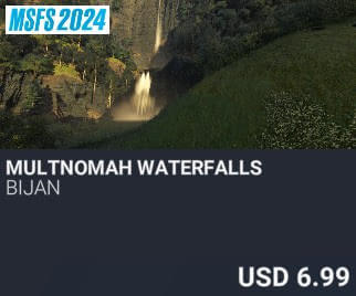 Multnomah Waterfalls by bijan. USD $6.99