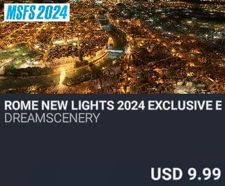 Rome New Lights 2024 Exclusive Edition by Dreamscenery. USD $9.99