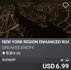 New York Region Enhanced Road Lights by Dreamscenery. USD $6.99