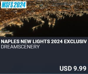 Naples New Lights 2024 Exclusive Edition by Dreamscenery. USD $9.99