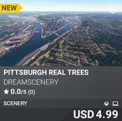Pittsburgh Real Trees by Dreamscenery. USD $4.99