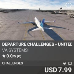 Departure Challenges - United Airlines - Vol 7 by VA SYSTEMS. USD $7.99