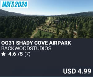 OG31 Shady Cove Airpark by BackwoodStudios. USD $4.99