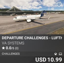 Departure Challenges - Lufthansa - Vol 3 by VA SYSTEMS. USD $10.99