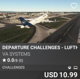 Departure Challenges - Lufthansa - Vol 4 by VA SYSTEMS. USD $10.99