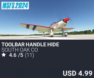 ToolBar Handle Hide by South Oak Co. USD $4.99