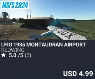 LFIO 1935 Montaudran Airport by REDWING. USD $4.99
