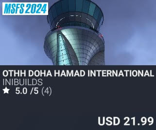 OTHH Doha Hamad International Airport iniBuilds USD 21.99