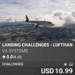 Landing Challenges - Lufthansa - Vol 5 by VA SYSTEMS. USD $10.99