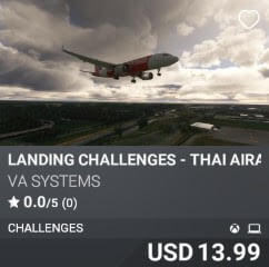 Landing Challenges - Thai AirAsia - Vol 7 by VA SYSTEMS. USD $13.99