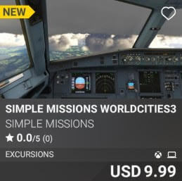 simple missions worldcities3 Bundle by Simple Missions. USD $9.99