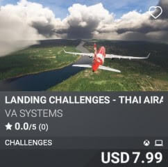 Landing Challenges - Thai AirAsia - Vol 8 by VA SYSTEMS. USD $7.99