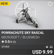 Powrachute Sky Rascal by Microsoft / BlueMesh. USD $9.99