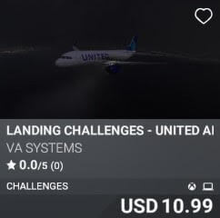 Landing Challenges - United Airlines - Vol 8 by VA SYSTEMS. USD $10.99