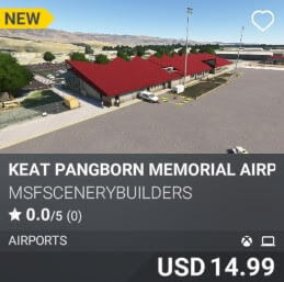 KEAT Pangborn Memorial Airport by msfscenerybuilders. USD $14.99