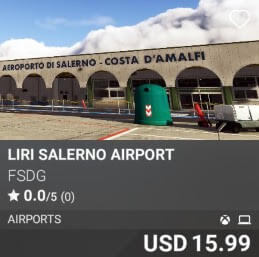 LIRI Salerno Airport by FSDG. USD $15.99