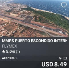 MMPS Puerto Escondido International Airport by FlyMex. USD $8.49