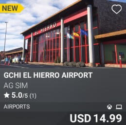 GCHI El Hierro Airport by AG Sim. USD $14.99
