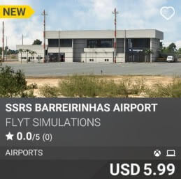SSRS BARREIRINHAS AIRPORT by FLYT Simulations. USD $5.99