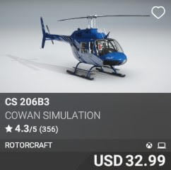 CS 206B3 by Cowan Simulation. USD $32.99