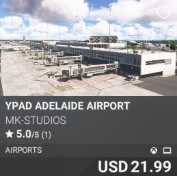 YPAD Adelaide Airport by MK-STUDIOS. USD $21.99