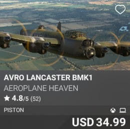 Avro Lancaster Bmk1 by Aeroplane Heaven. USD $34.99