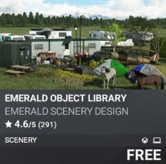 Emerald Object Library by Emerald Scenery Design. Free