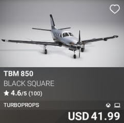 TBM 850 by Black Square. USD $41.99