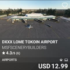 DXXX Lome Tokoin Airport by msfscenerybuilders. USD $12.99