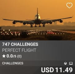 747 Challenges by Perfect Flight. USD $11.49
