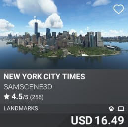 New York City Times by SamScene3D. USD $16.49