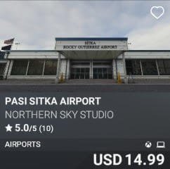 PASI Sitka Airport by Northern Sky Studio. USD $14.99