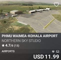 PHMU Waimea-Kohala Airport by Northern Sky Studio. USD $11.99