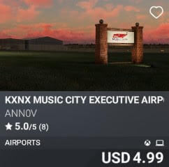KXNX Music City Executive Airport by ANN0V. USD $4.99