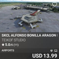 SKCL Alfonso Bonilla Aragon International Airport by TEIKOF Studio. USD $13.99