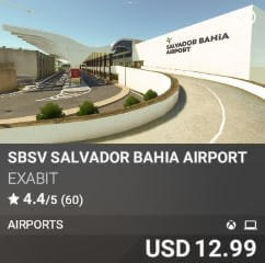 SBSV Salvador Bahia Airport by Exabit. USD $12.99