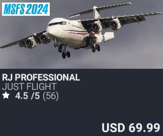 RJ Professional by Just Flight. USD $69.99