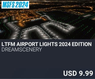 LTFM Airport Lights 2024 Edition by Dreamscenery. USD $9.99